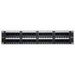 DataComm Universal Patch Panel, Cat5e, 48-Port